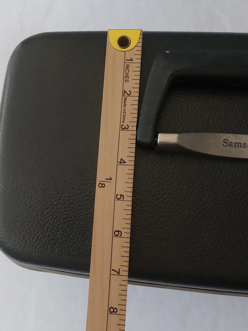 VTG 50s 60s Samsonite Silhouette Shwayder Bros Inc Denver Train Case Oxford Gray